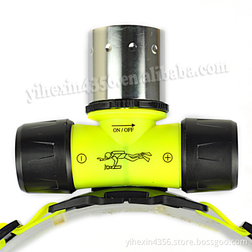 Boruit Hot Selling Cree T6 Diving Headlamp Underwater Diving Light